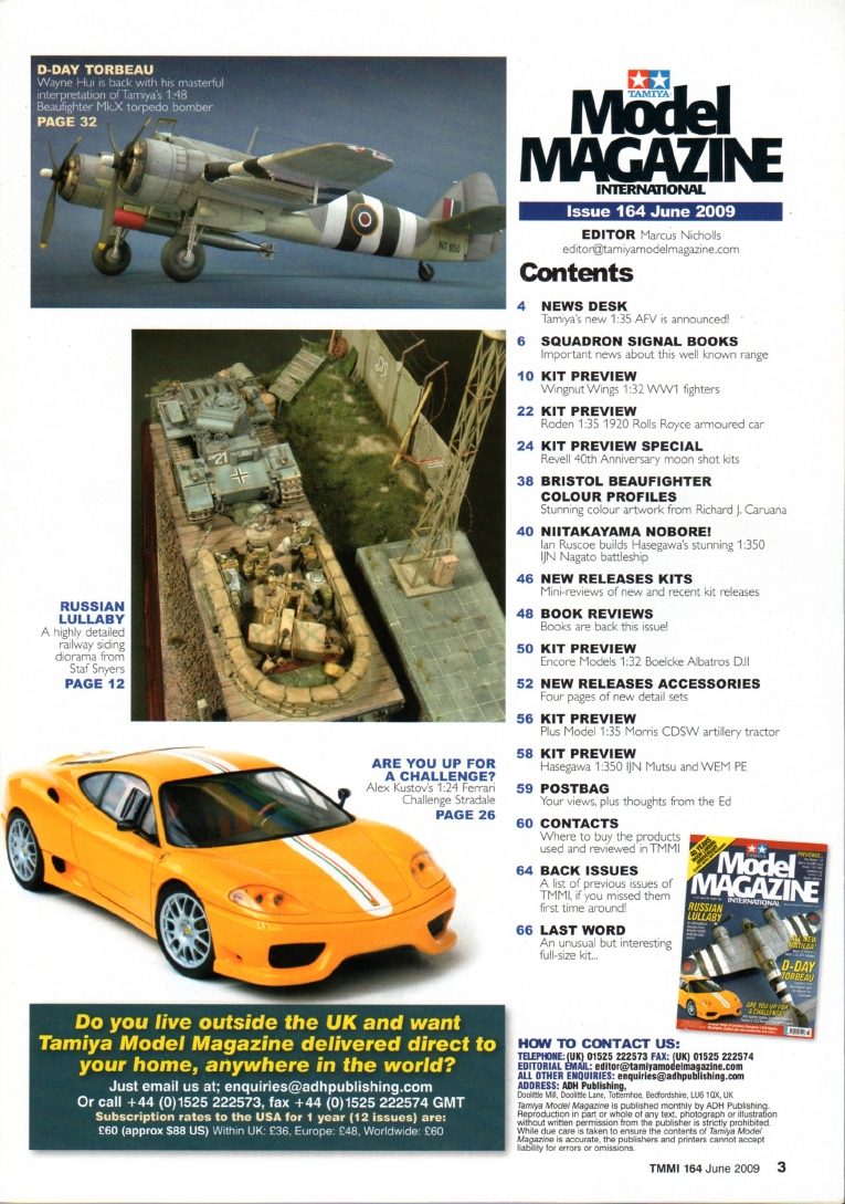 Tamiya Model Magazine 164 (2009-06)